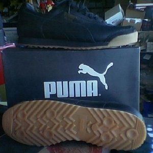New men's Puma ROMA black US11M